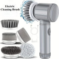 Cordless Electric Spin Scrubber | Powerful Bathroom & Kitchen Cleaning Brush