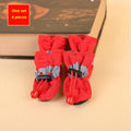 Waterproof Dog Boots – Anti-Slip Protective Paw Shoes (Set of 4)
