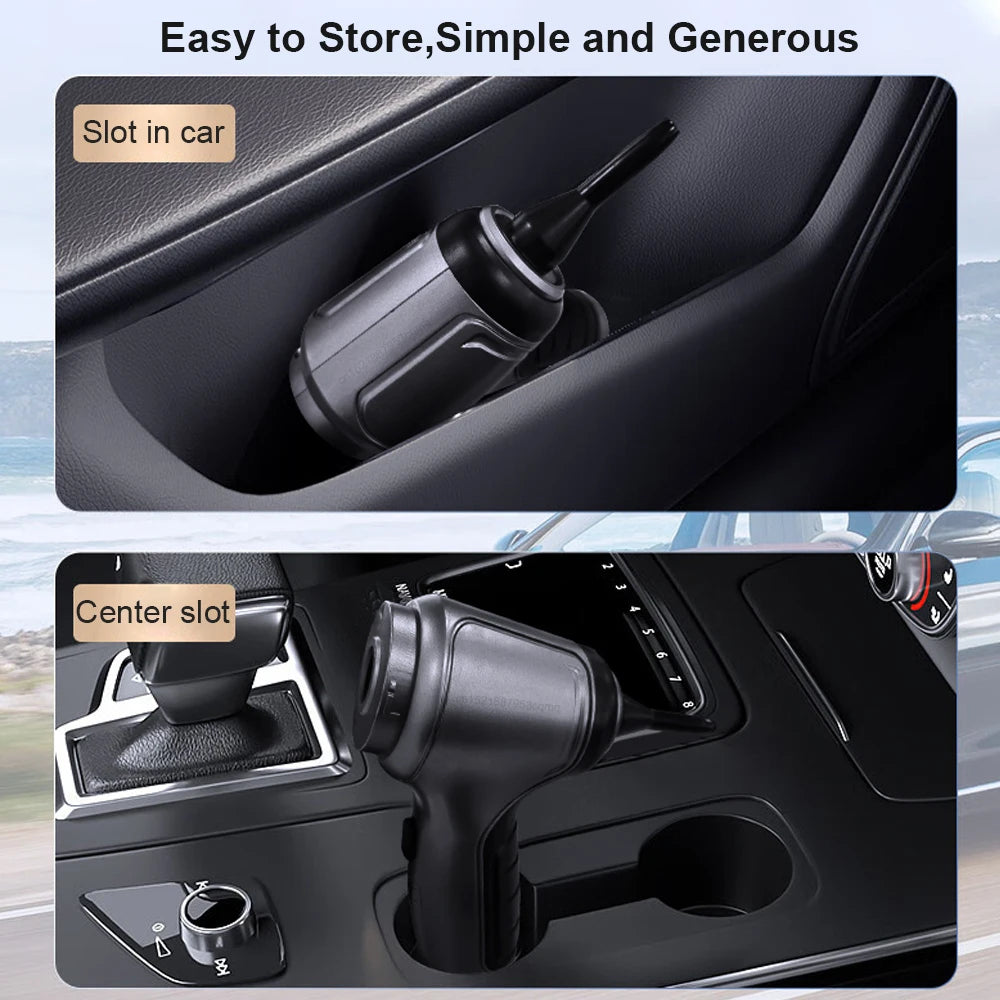 Portable Wireless Car Vacuum Cleaner – 95000Pa High Power Rechargeable Handheld Vacuum