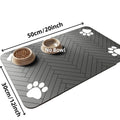 Absorbent Pet Feeding Mat – Waterproof Food & Water Bowl Placemat for Dogs & Cats