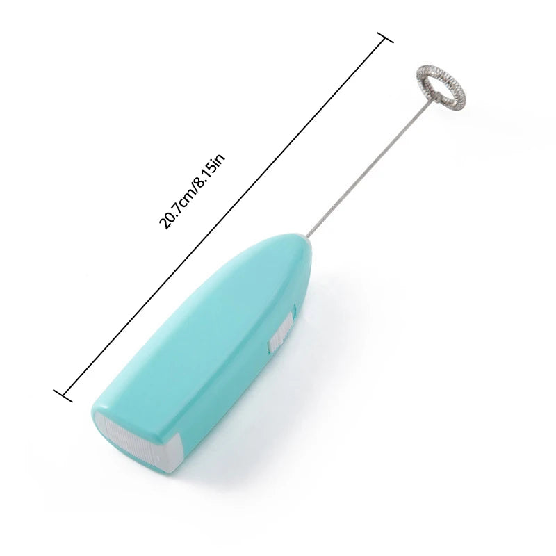 USB Electric Milk Frother & Mini Egg Beater – Handheld Coffee Mixer