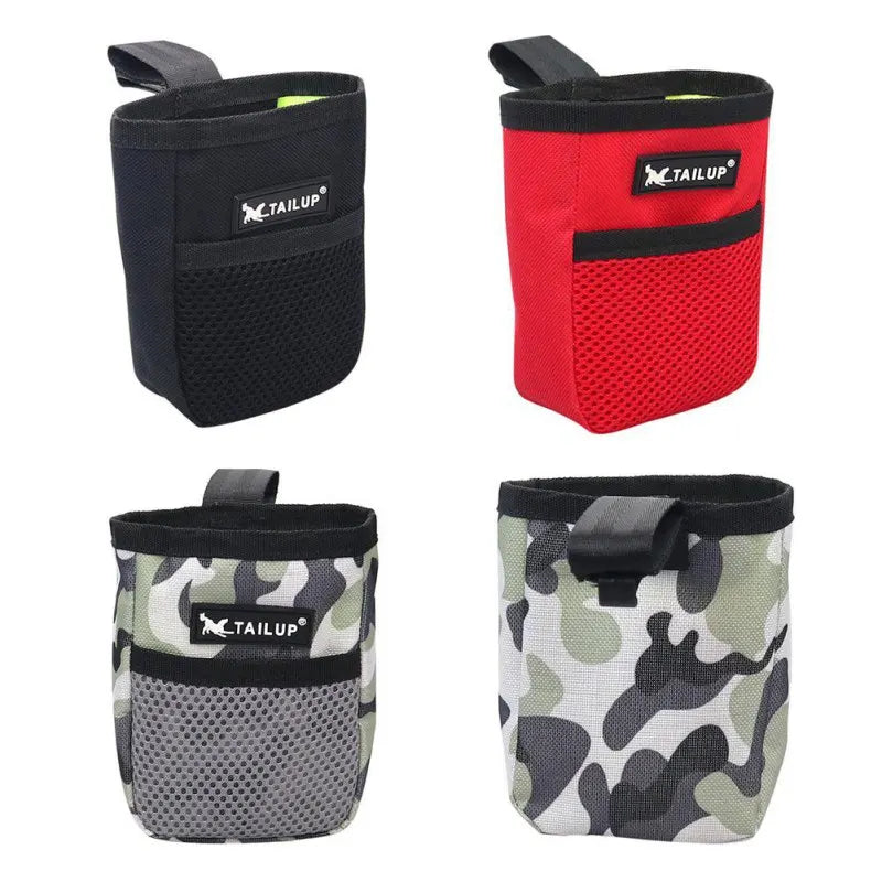 Portable Pet Training Treat Pouch – Dog & Cat Snack Bag with Waist Clip