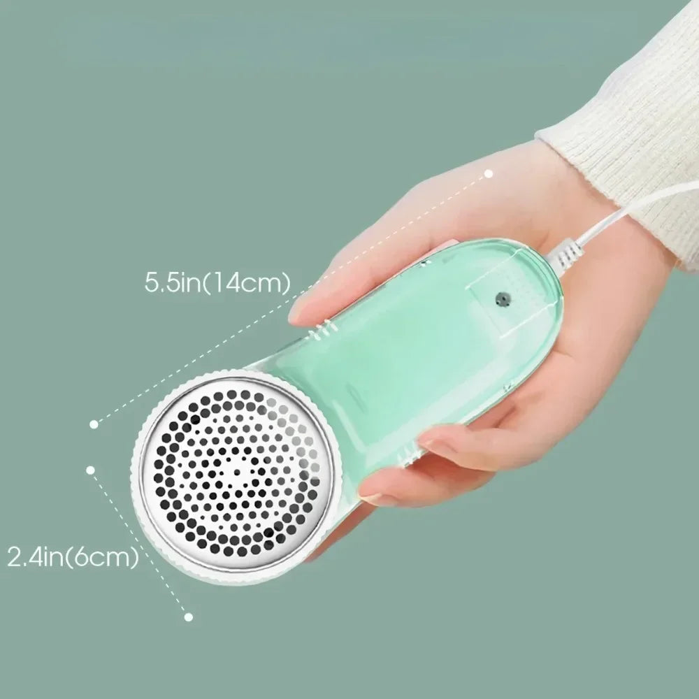 Portable Electric Lint Remover – Rechargeable Fabric Shaver for Clothes & Pet Hair